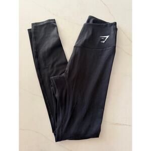 Gym Shark black leggings size small full length
